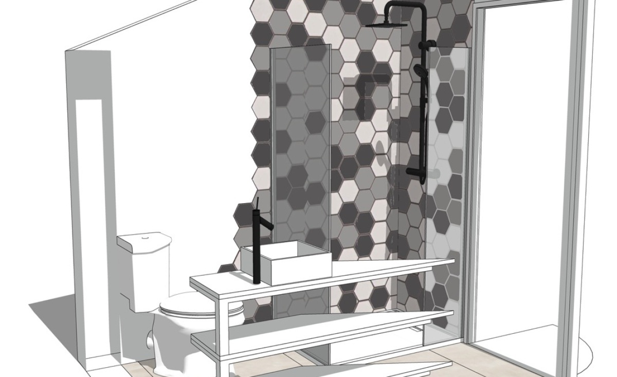 Architecte d'intérieur Plan-de-Cuques pour rénovation d'une salle de bain